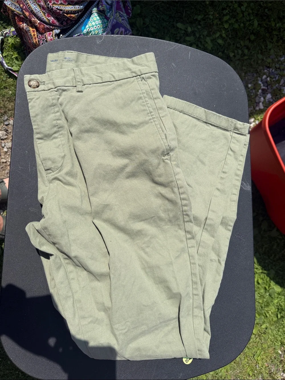 Old Navy Light Olive Chino Pants